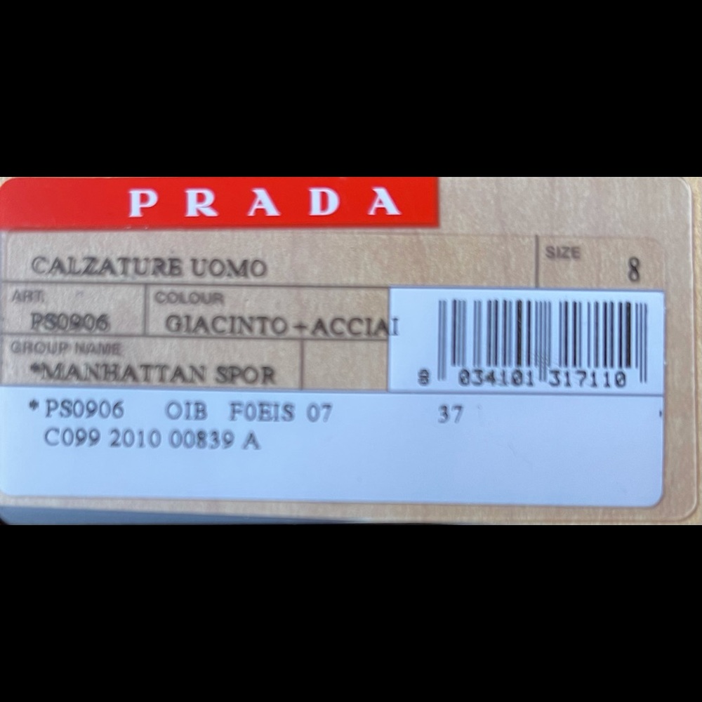 Men’s Prada Manhattan Sport